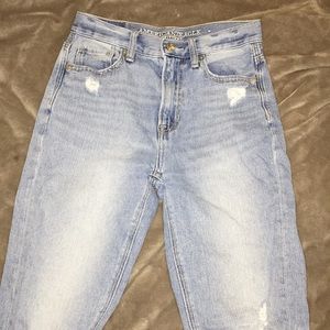 American eagle mom jeans